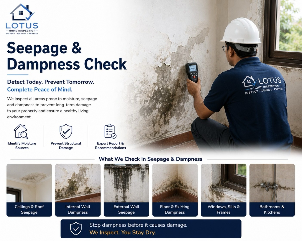 Seepage & Dampness Check